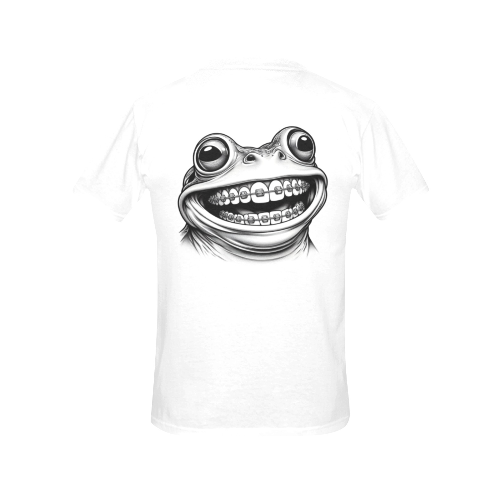 frog Women's All Over Print Crew Neck T-Shirt (Model T40-2)