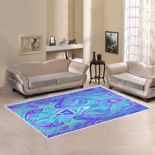 haiti modifie Area Rug7'x5'