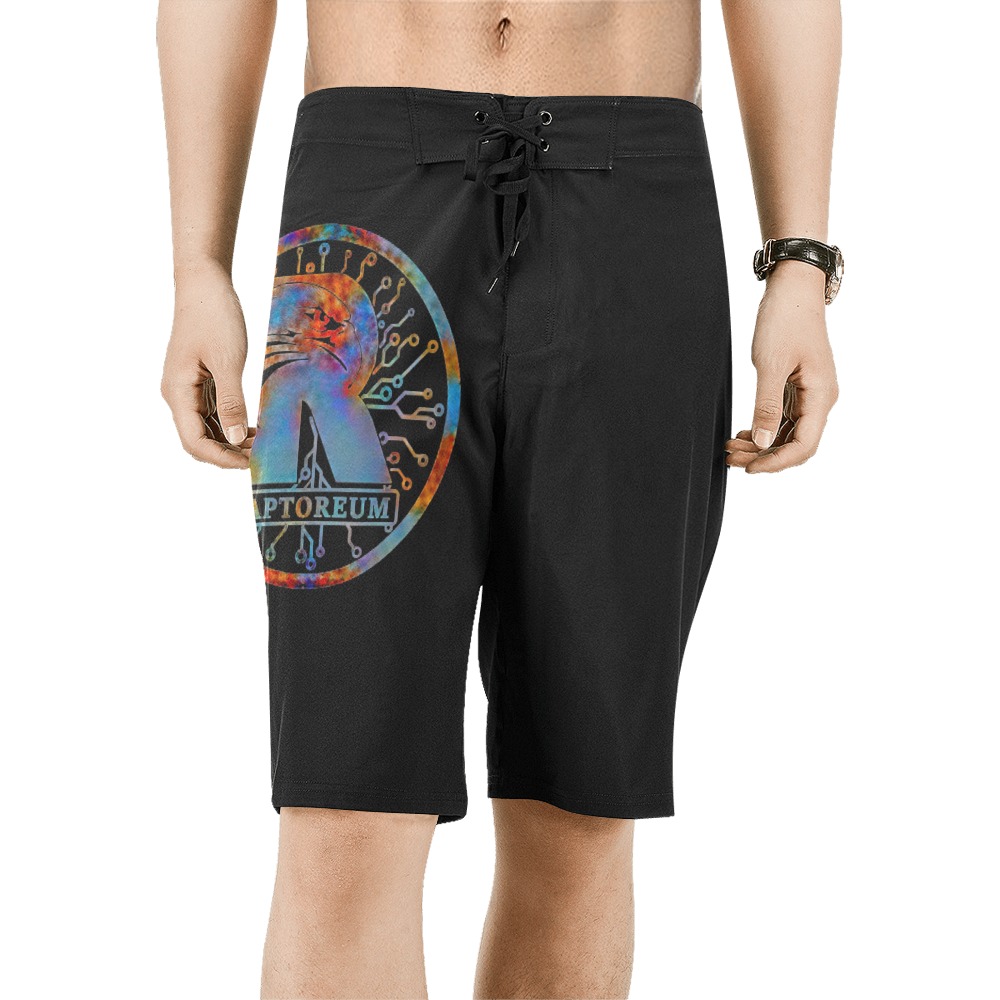 raptoreum board shorts Men's All Over Print Board Shorts (Model L16)