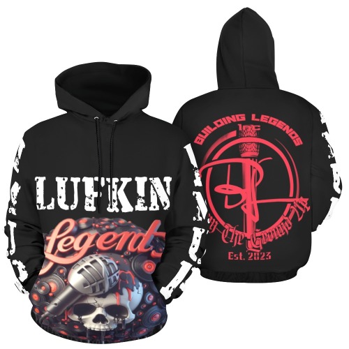 Lufkin Legend hoodie  RWB All Over Print Hoodie for Men (USA Size) (Model H13)