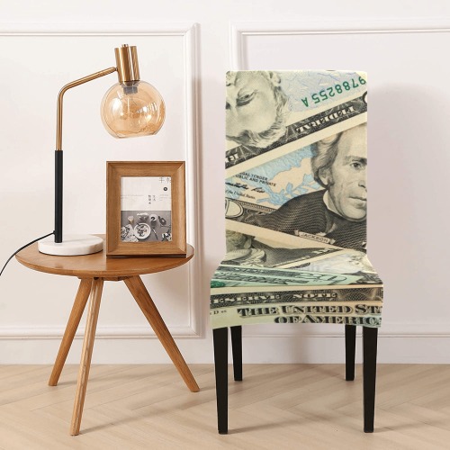 US PAPER CURRENCY Chair Cover (Pack of 4)