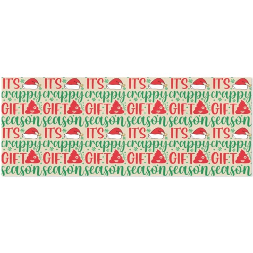 It's Crappy Gift Season Gift Wrapping Paper 58"x 23" (2 Rolls)