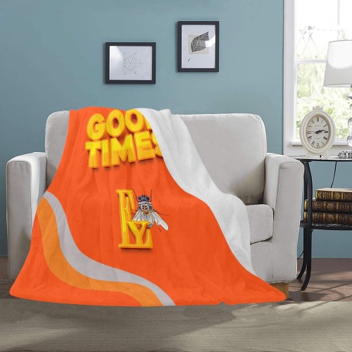 Good Times Collectable Fly Ultra-Soft Micro Fleece Blanket 50"x60"