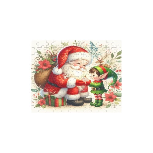 Santa And Elf 1