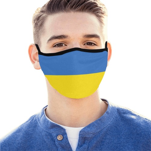 Ukraine Flag Mouth Mask