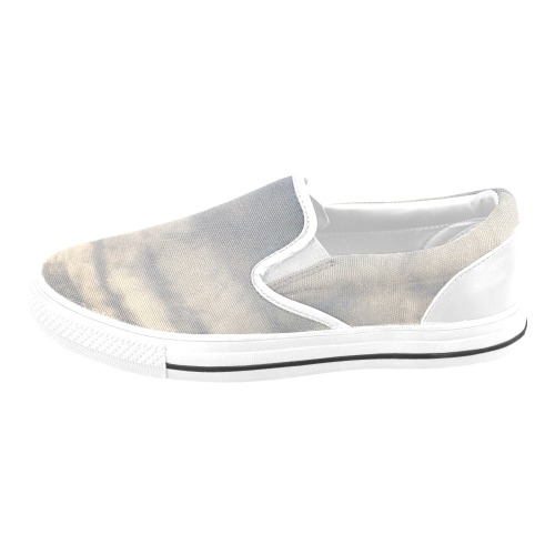 Rippled Cloud Collection Slip-on Canvas Shoes for Kid (Model 019)