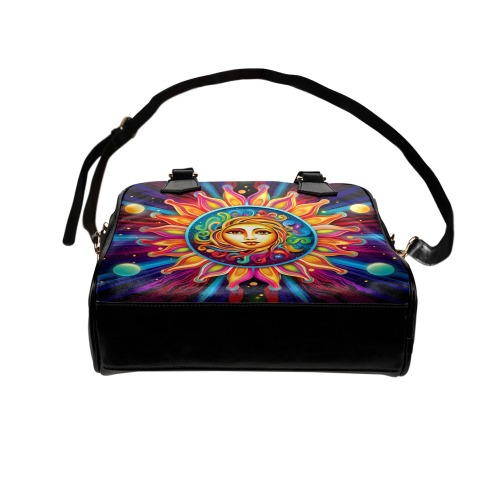 COSMIC SUN Shoulder Handbag (Model 1634)