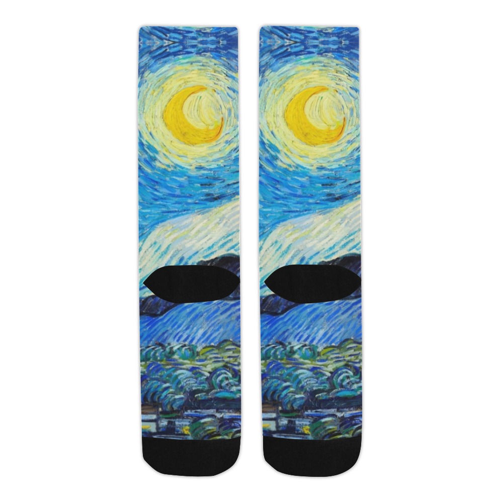 Starry Night Trouser Socks (For Men)