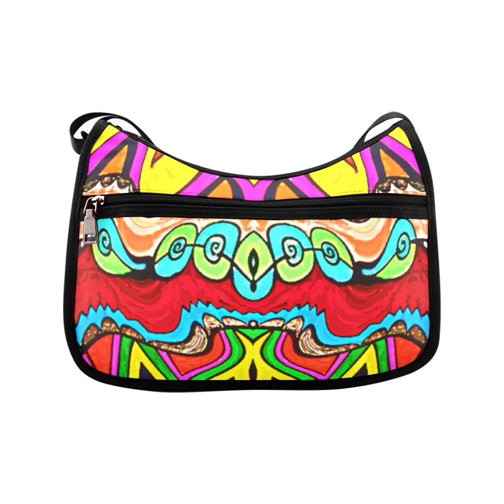 Crown of Many Colors Crossbody Bags (Model 1616)