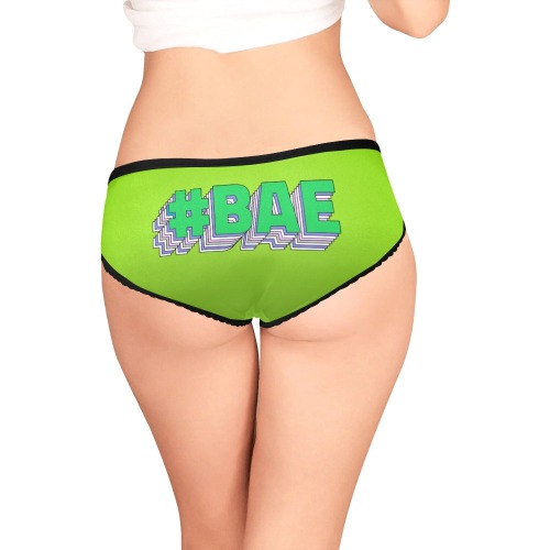 #BAE Collectable Fly Women's All Over Print Girl Briefs (Model L14)