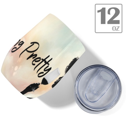 Sipping Pretty wine tumbler 12oz Wine Tumbler