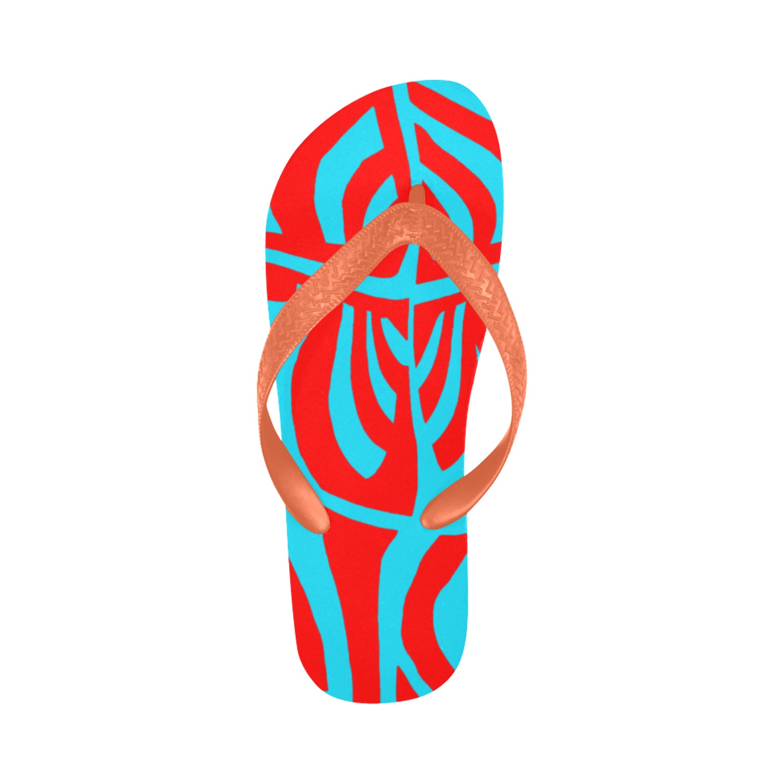 aaa red lb Flip Flops for Men/Women (Model 040)