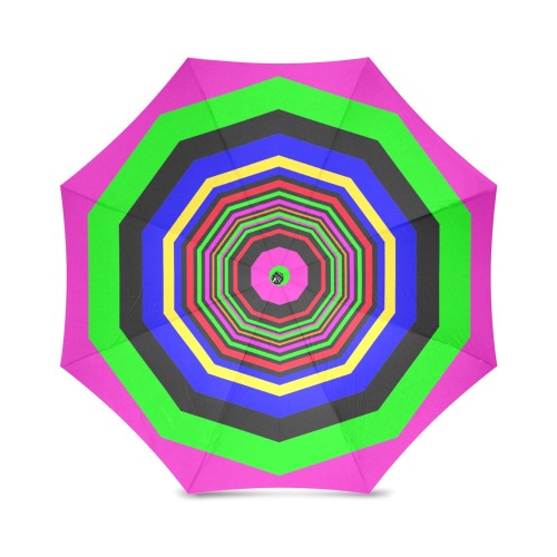 tunnel kaleidoscope Foldable Umbrella (Model U01)