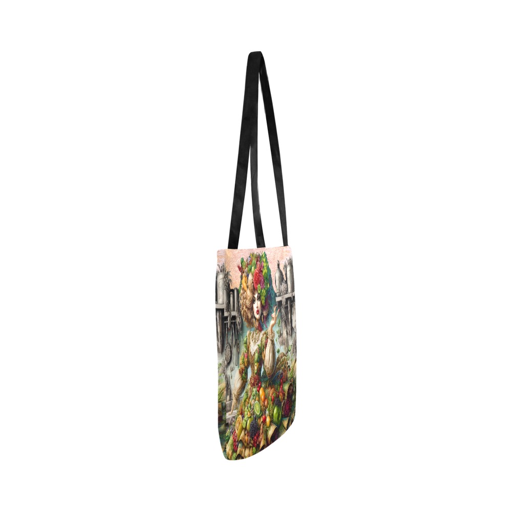 grocery bag 3 Reusable Shopping Bag Model 1660 (Two sides)