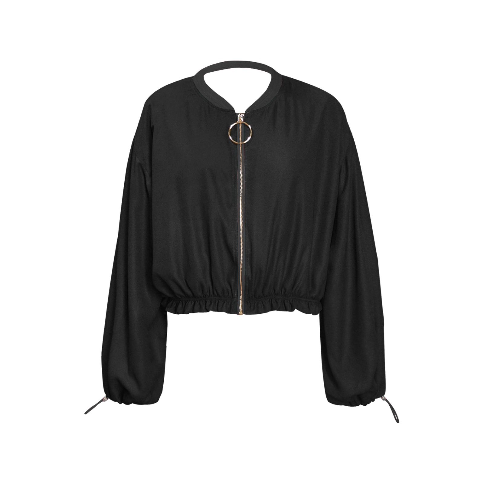 fashion Woman Cropped Chiffon Jacket for Women (Model H30)