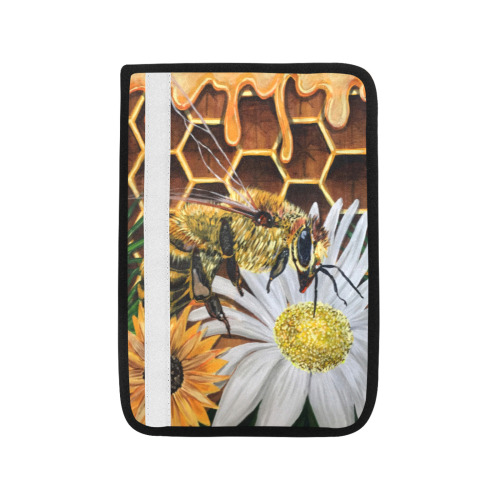 Busy Bee Car Seat Belt Cover 7''x10''