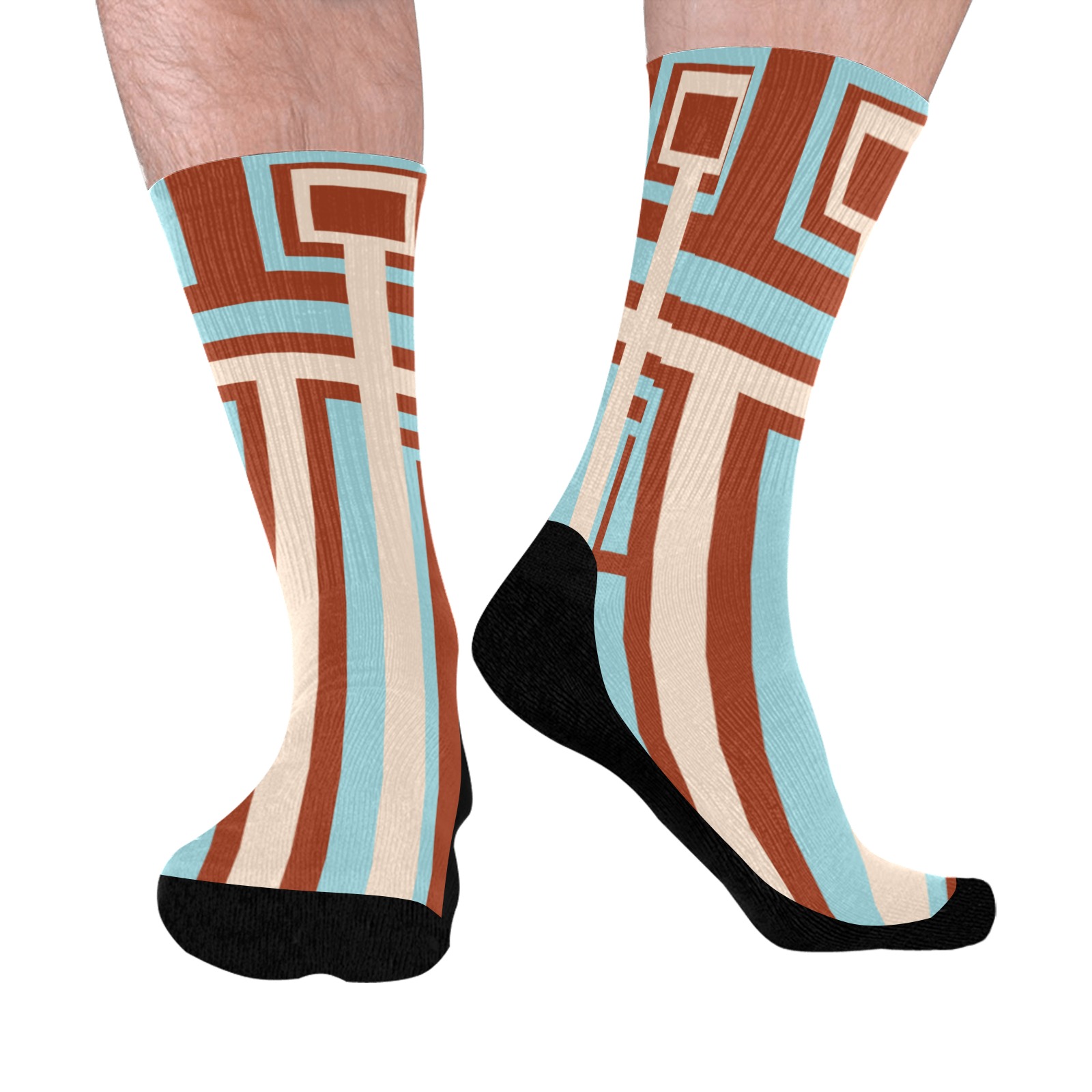 Model 1 Mid-Calf Socks (Black Sole)