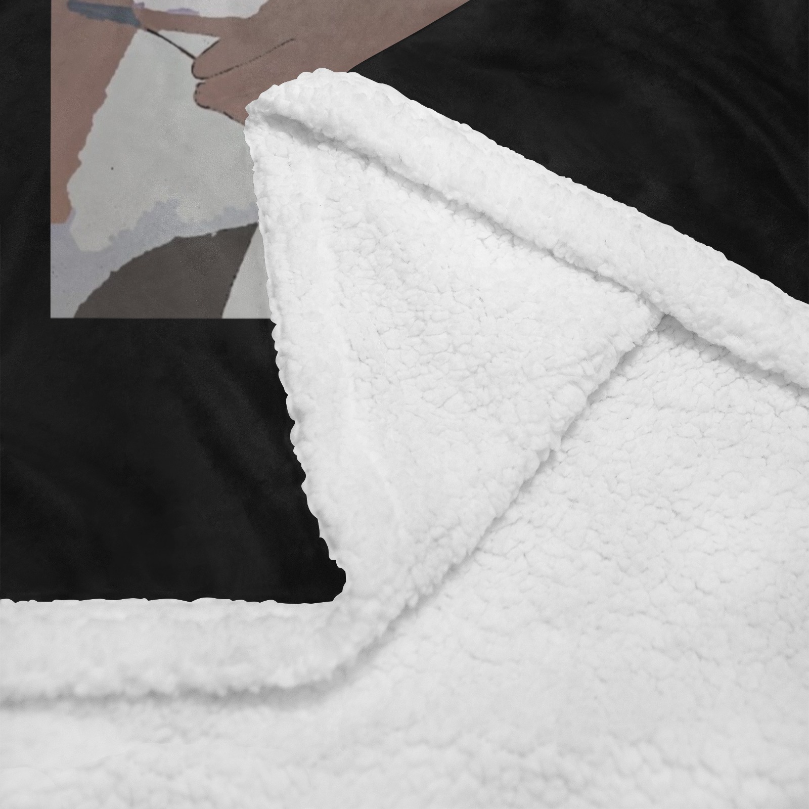 58455 Double Layer Short Plush Blanket 50"x60"