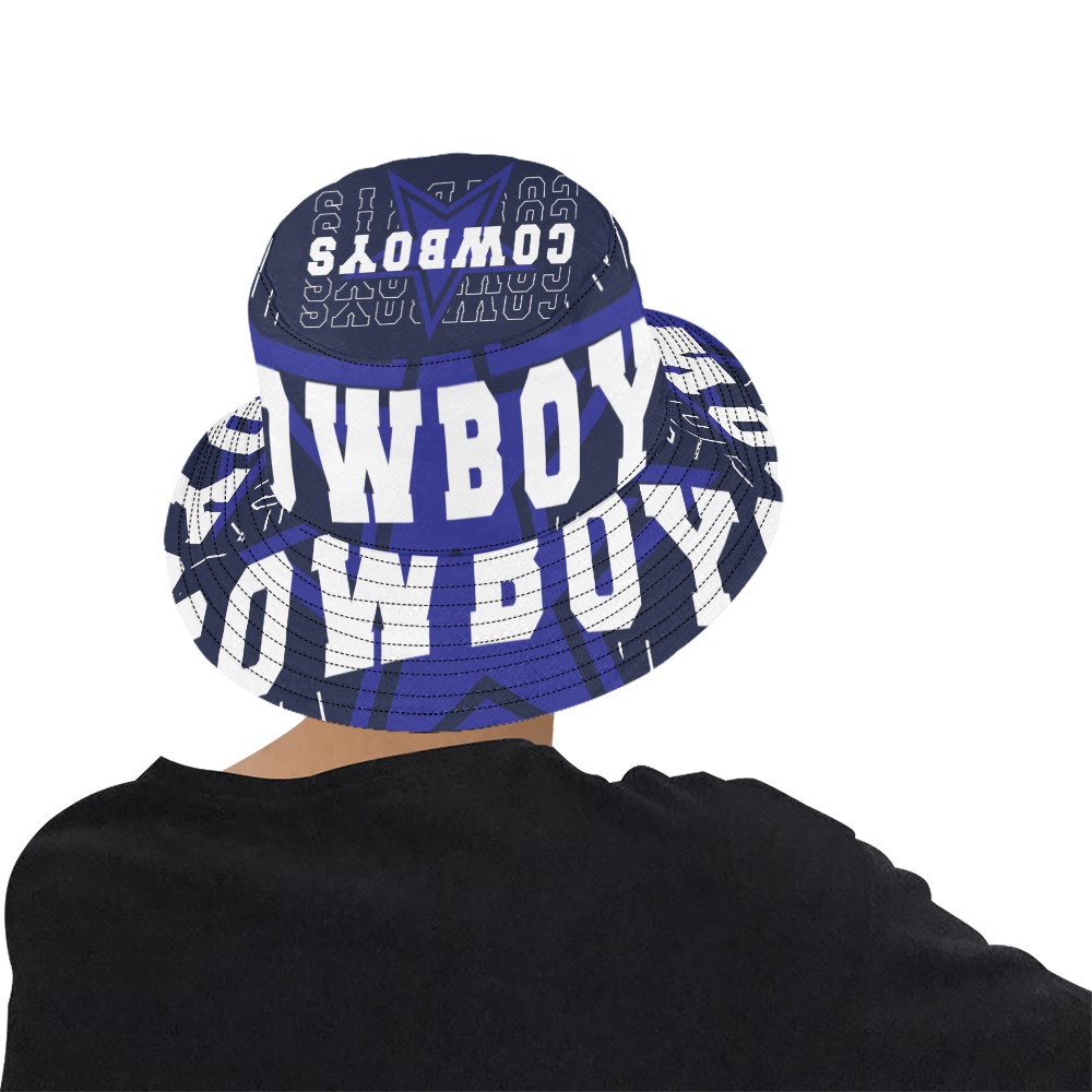 Dallas Cowboys Bucket Hat All Over Print Bucket Hat for Men | ID: D6436667