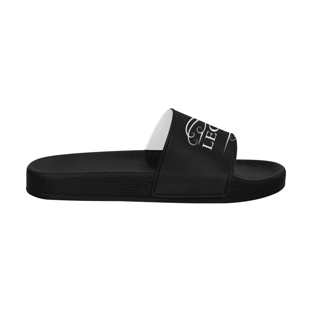 Legendary Slides Black Women's Slide Sandals (Model 057)