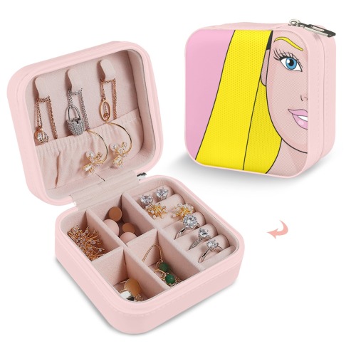barbie-7699235 Custom Printed Travel Jewelry Box