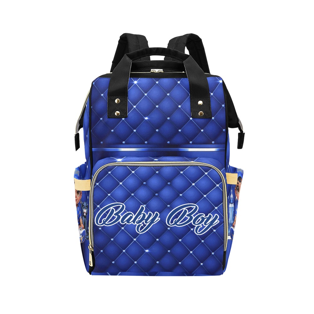 bby boy diaper bg Multi-Function Diaper Backpack/Diaper Bag (Model 1688)