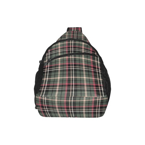 Classic Plaid All Over Print Chest Bag (Model 1719)