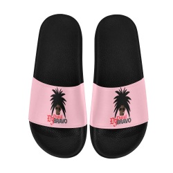 Bravo Johnny Pink Women's Slide Sandals (Model 057)