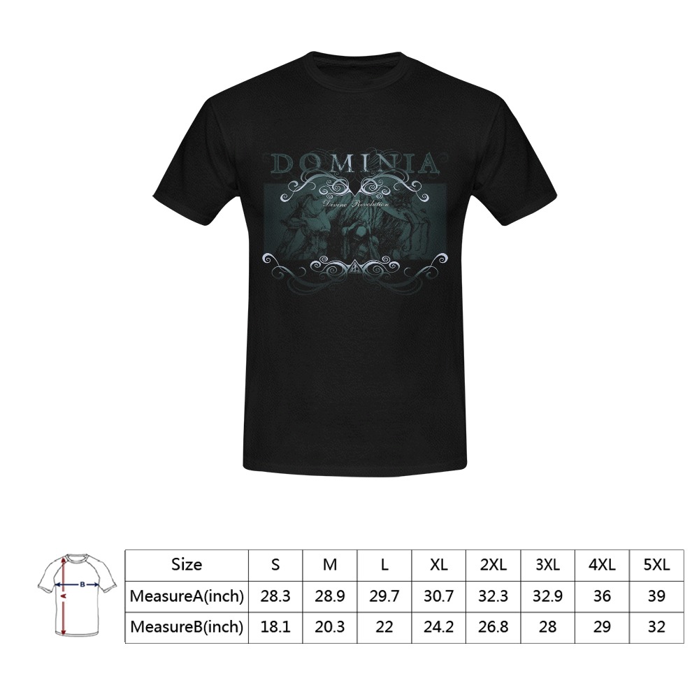 Dominia - Divine Revolution - T-shirt Men's T-Shirt in USA Size (Front Printing Only)