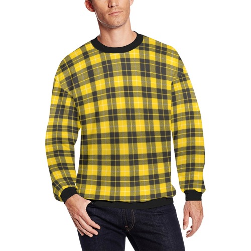 Barclay Dress Modern All Over Print Crewneck Sweatshirt for Men (Model H18)