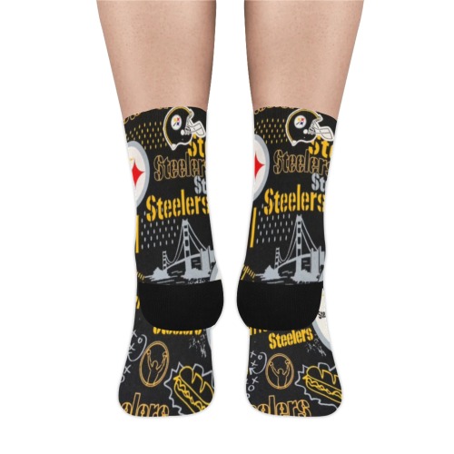 Steelers Trouser Socks (For Men)