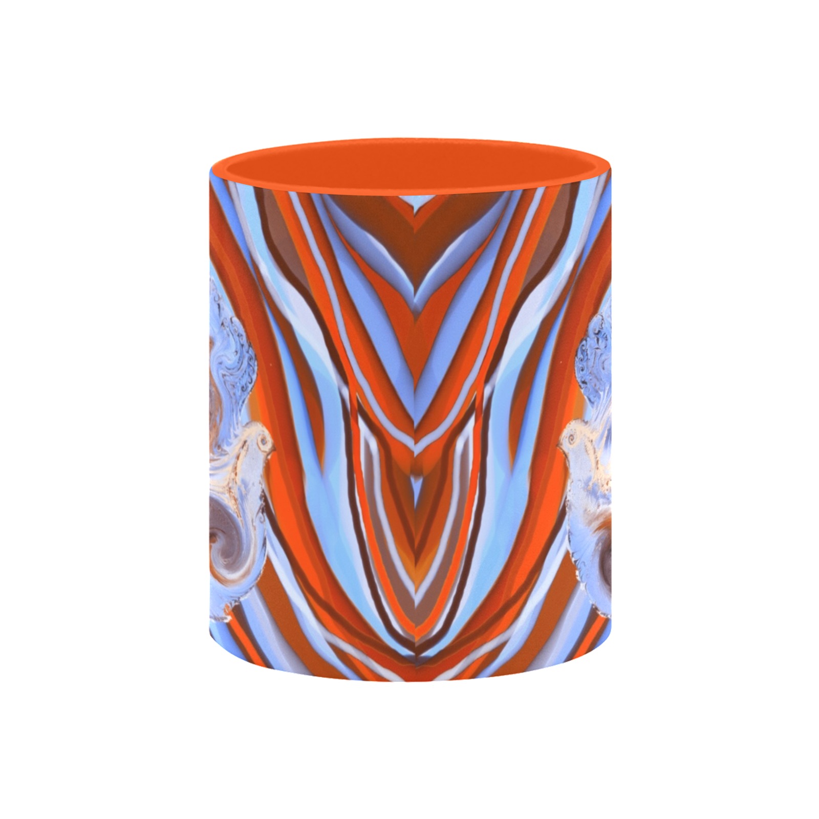 energy 2-hamsa 4 Custom Inner Color Mug (11oz)