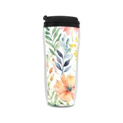 watercolor spring flowers pattern Reusable Coffee Cup (11.8oz)
