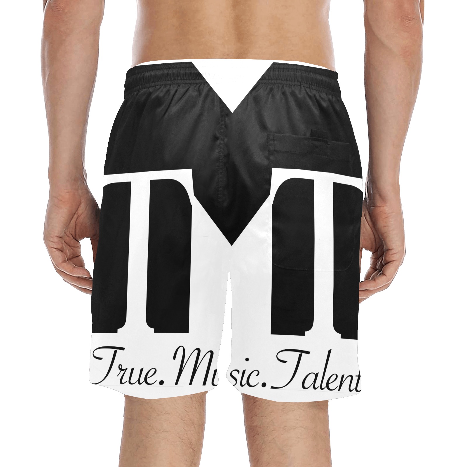 true music talent tmt Men's Mid-Length Beach Shorts (Model L51)