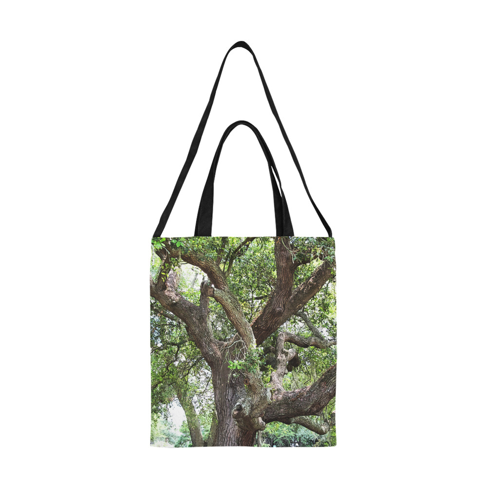 Oak Tree In The Park 7659 Stinson Park Jacksonville Florida All Over Print Canvas Tote Bag/Medium (Model 1698)