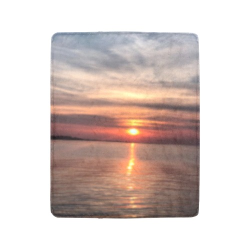 Pink Amber Sunset Collection Ultra-Soft Micro Fleece Blanket 40"x50"