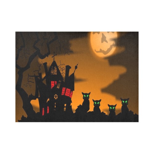 Halloween Cats Placemat 14’’ x 19’’ (Set of 6)