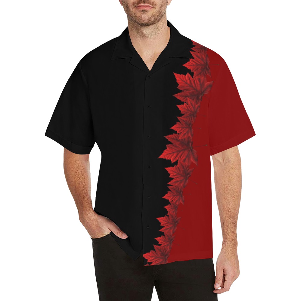Canada Maple Leaf Shirts Hawaiian Shirt (Model T58)