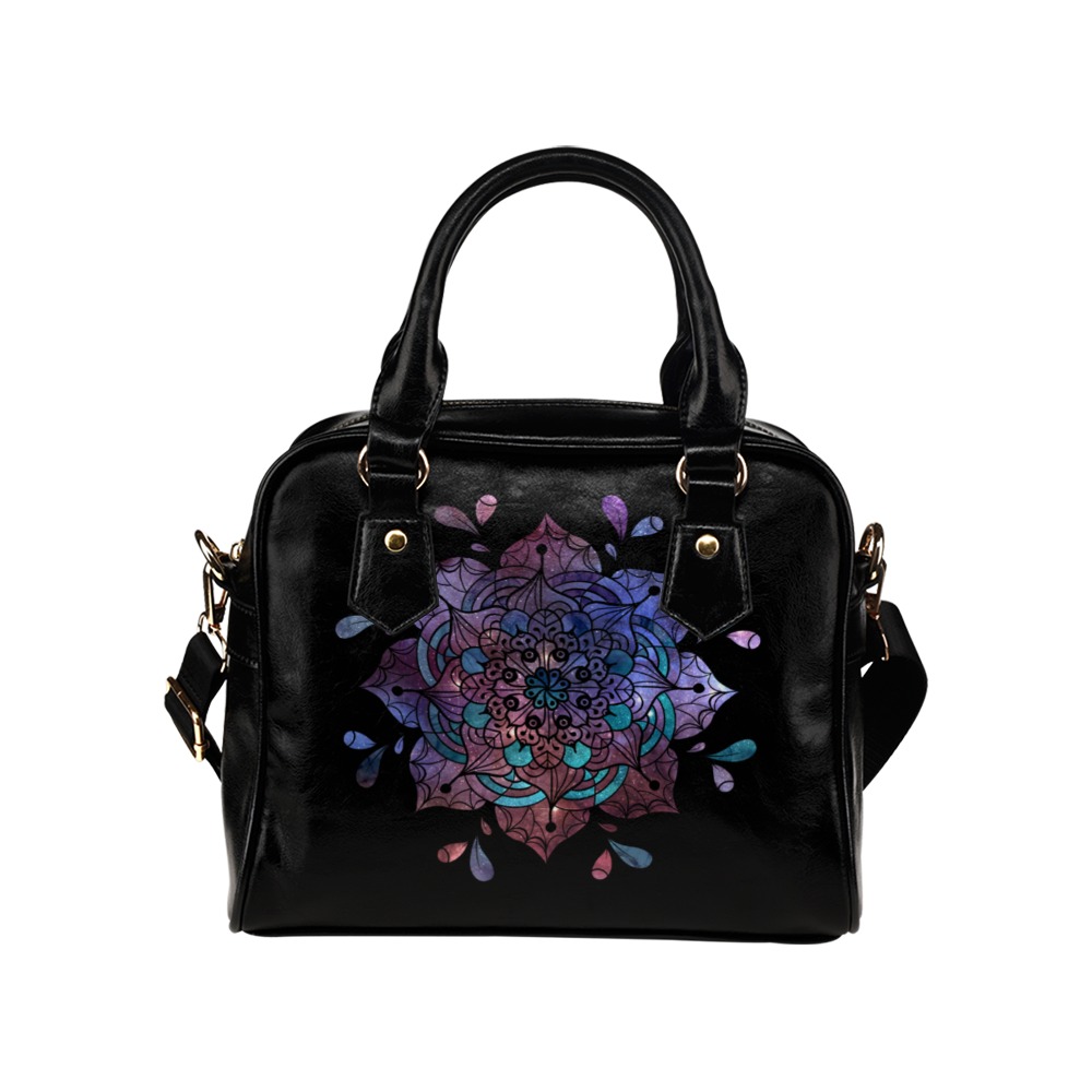 Cosmic Mandala #107 | Shoulder Handbag (Model 1634)