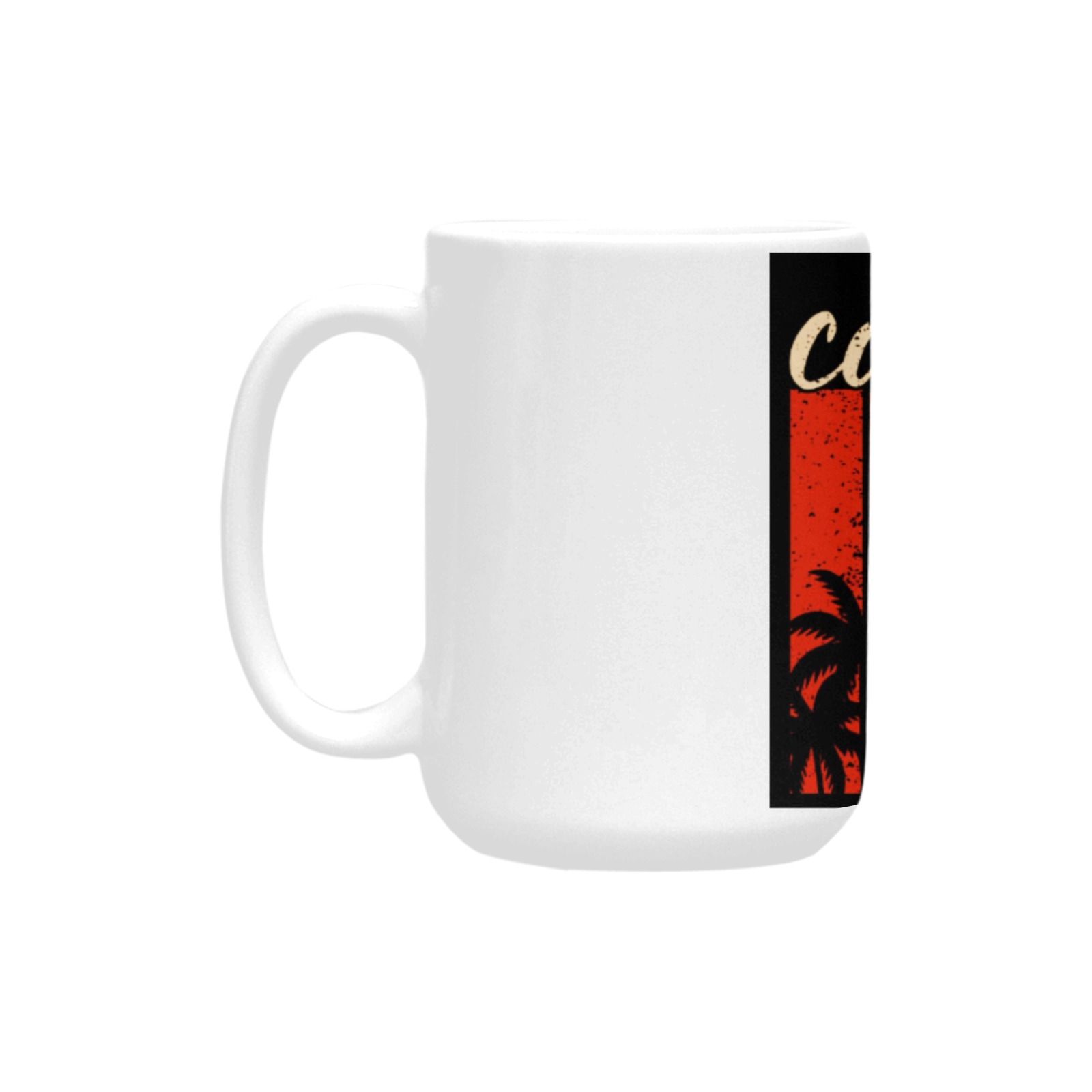 California Custom Ceramic Mug (15oz)