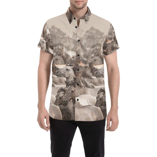 Wildhorse's Short Sleeve Men Shirt