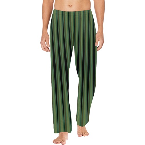 tribal striped dark moss black