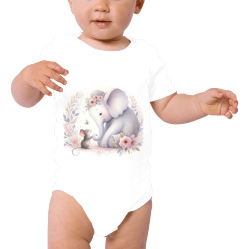 Storybook Woodland Babies Elephant And Mouse