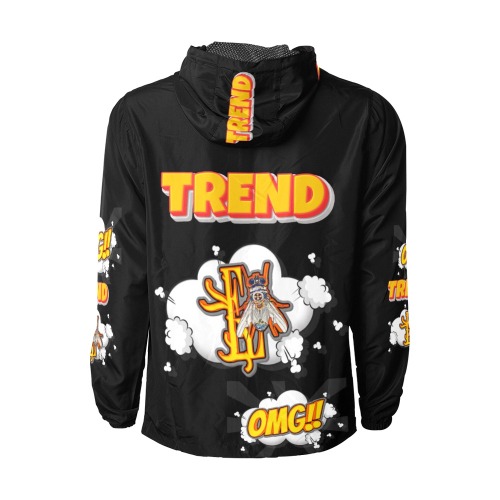 Trend Collectable Fly Unisex All Over Print Windbreaker (Model H23)