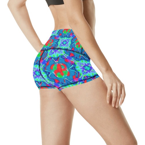 Splash Splash Women's All Over Print Yoga Shorts (Model L17)