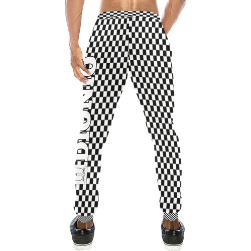 DIONIO Clothing - Checkered Unisex Casual Sweatpants Unisex Casual Sweatpants (Model L11)