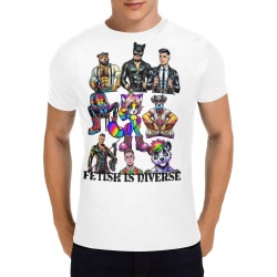 fetish is diverse by Fetishworld All Over Print T-Shirt for Men (USA Size) (Model T40)