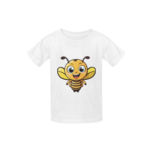 Cute bee honey Kid's  Classic T-shirt (Model T22)