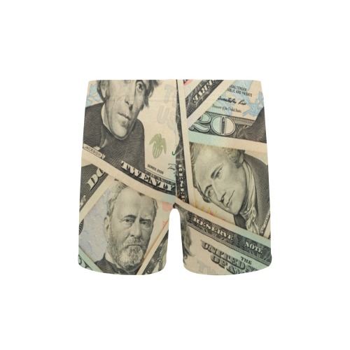 US PAPER CURRENCY Little Boys' Swimming Trunks (Model L57)