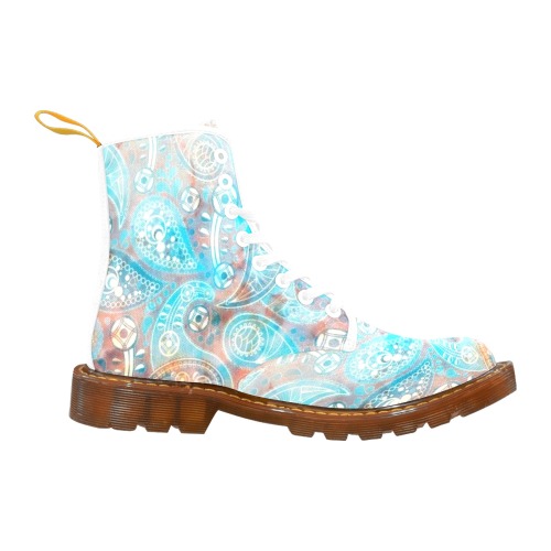 Ultra Paisley Martin Boots For Women Model 1203H